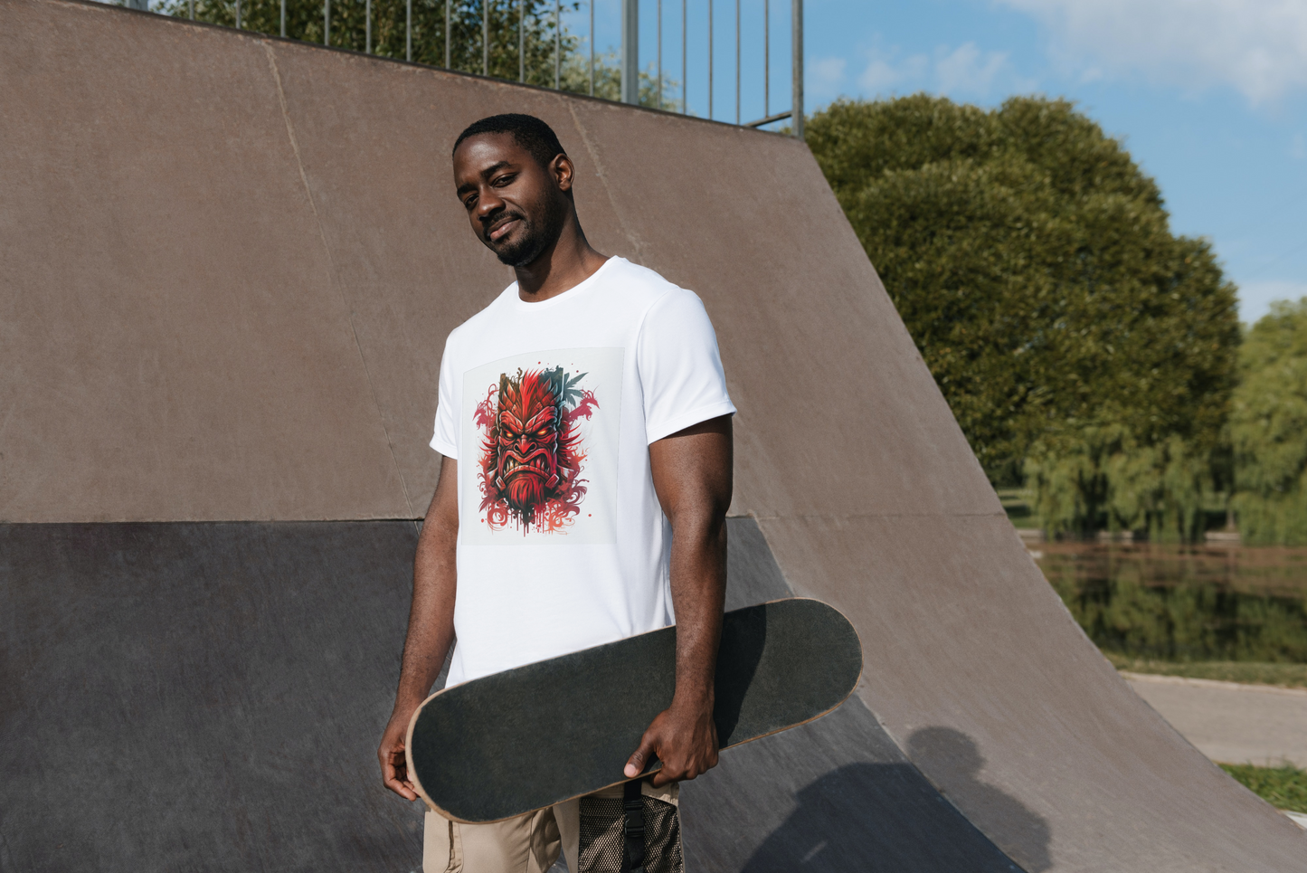 Unisex t-shirt Angry Tiki
