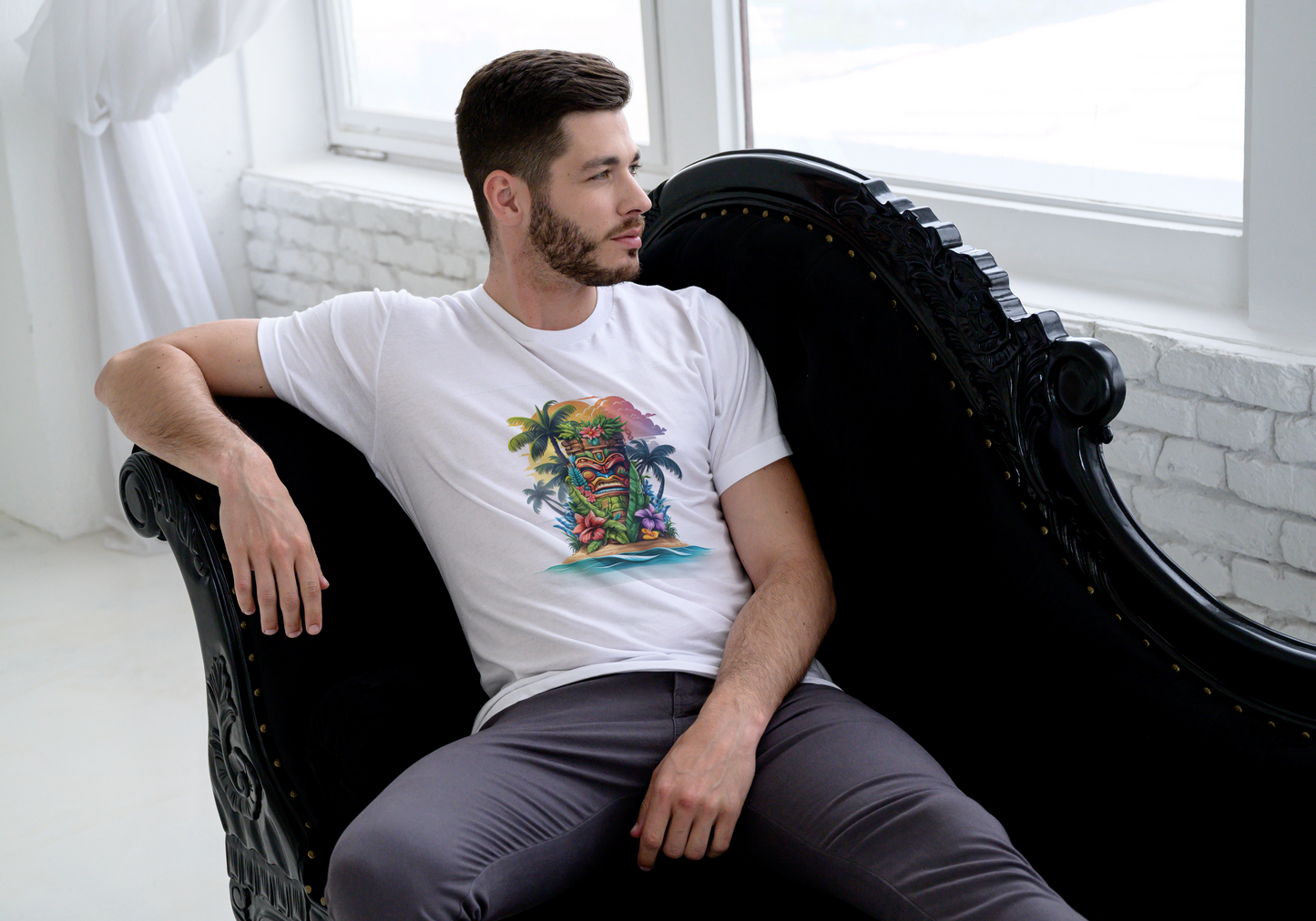 Unisex t-shirt Tiki Island