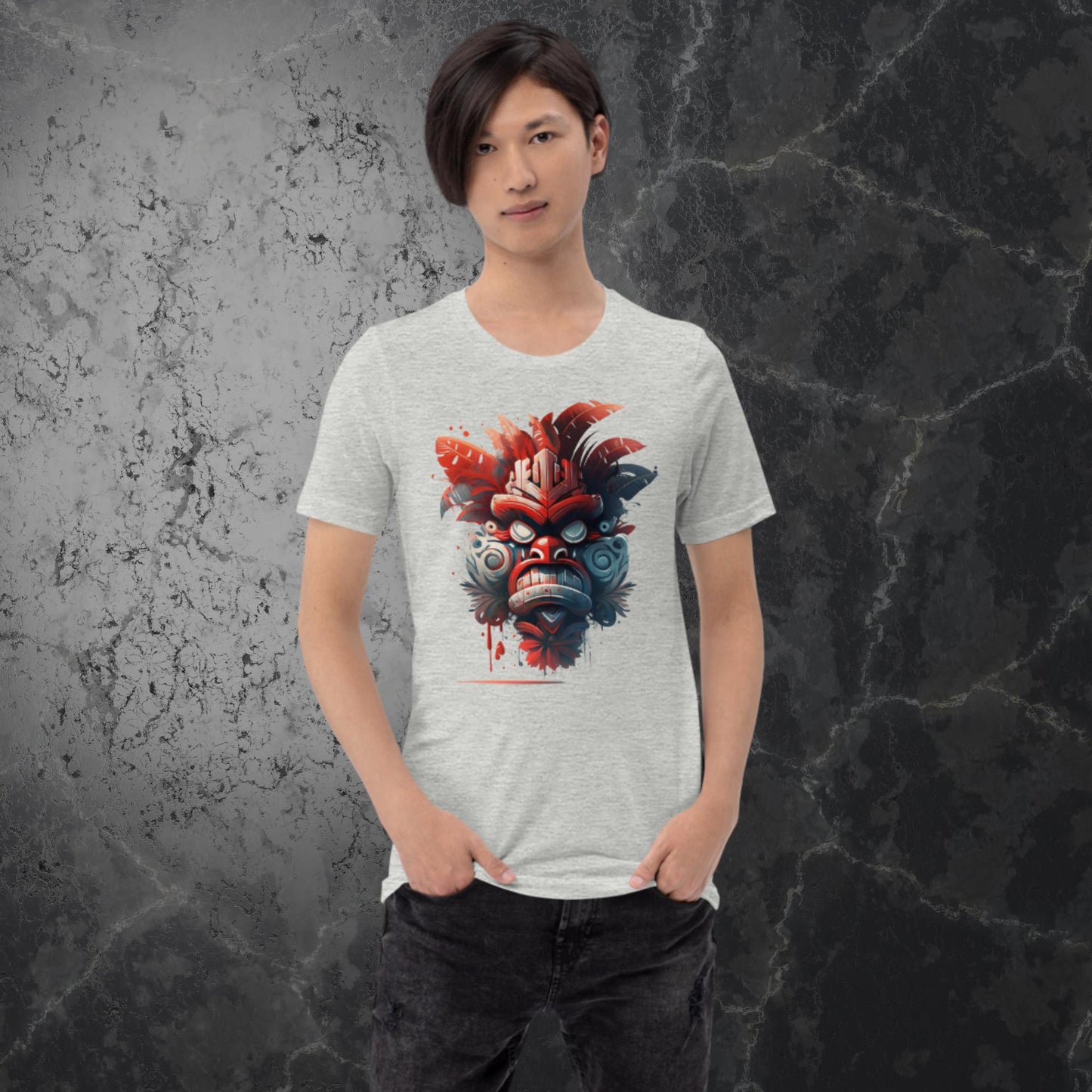 Unisex t-shirt Tribal Tiki