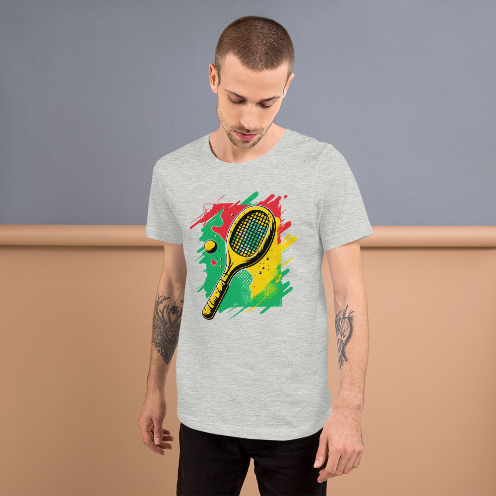 Unisex t-shirt Let's go Tennis