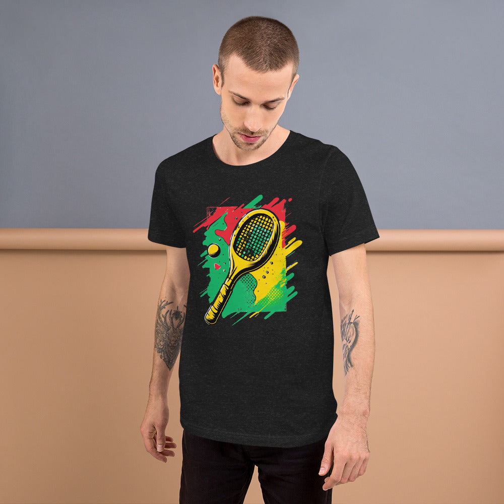 Unisex t-shirt Let's go Tennis