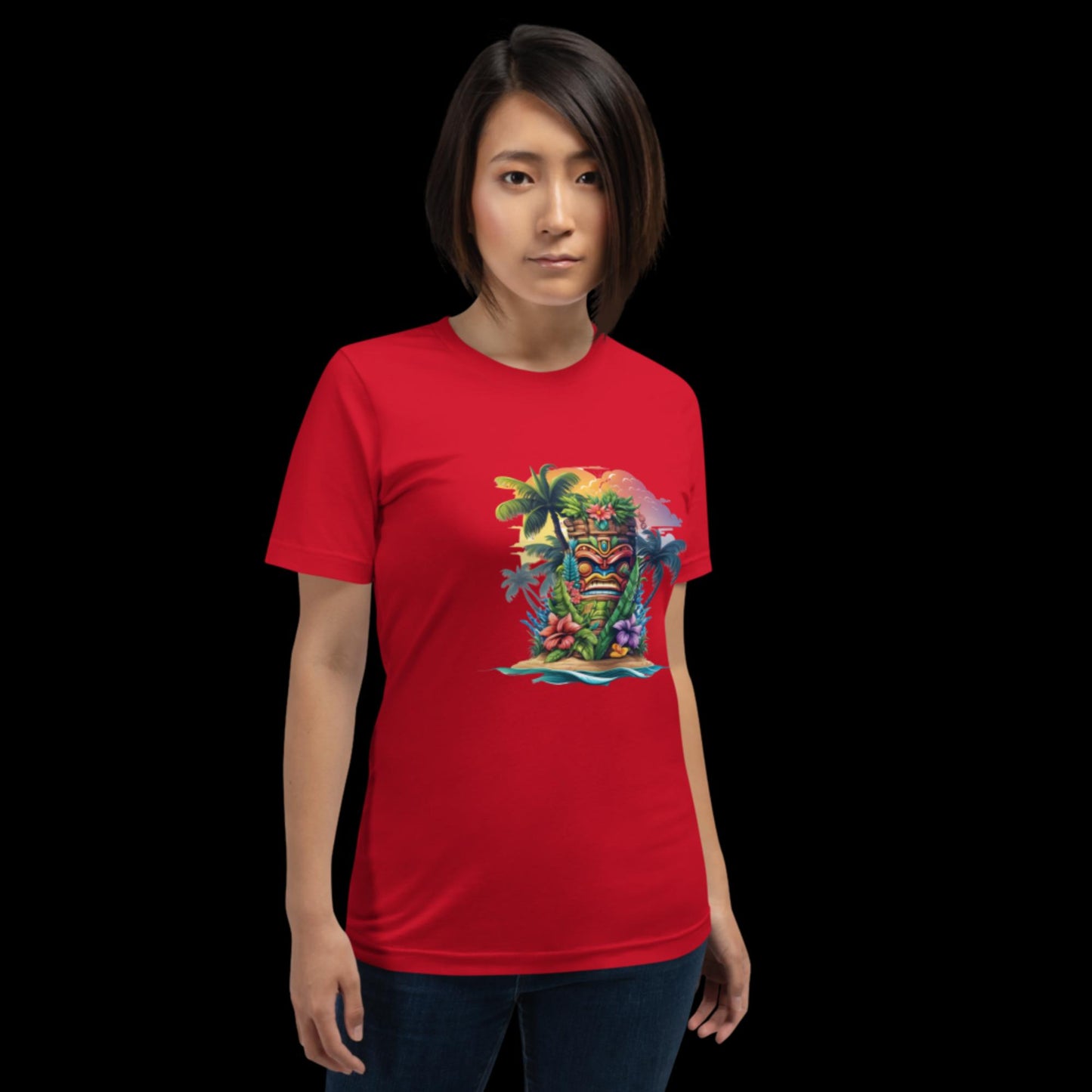 Unisex t-shirt Tiki Island