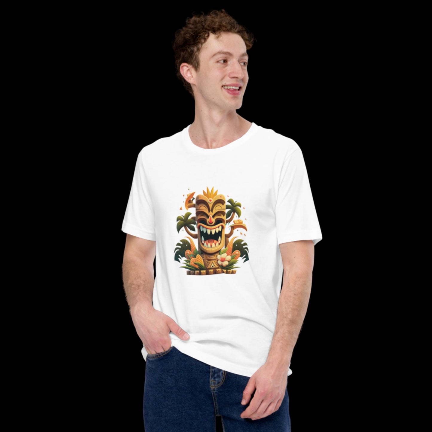 Unisex t-shirt Happy Tiki