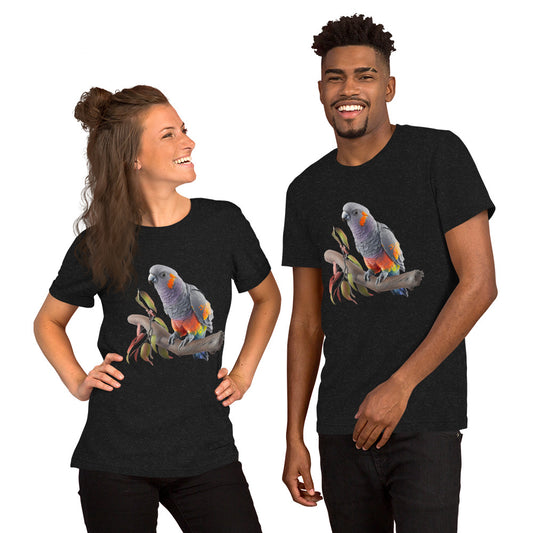 Unisex t-shirt Perching Parrot