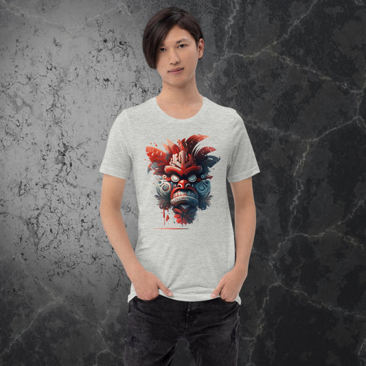 Unisex t-shirt Tribal Tiki
