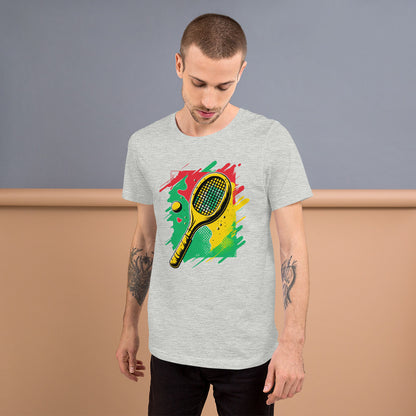 Unisex t-shirt Let's go Tennis