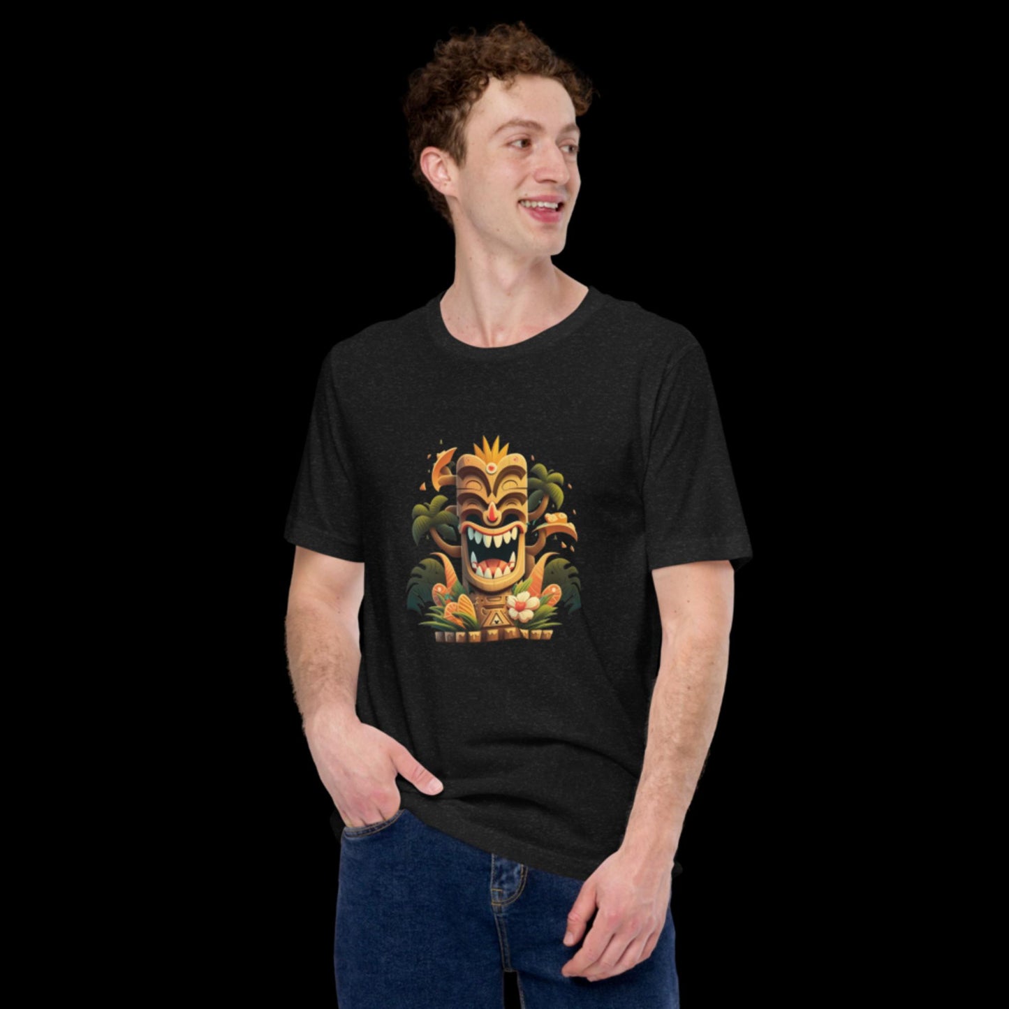 Unisex t-shirt Happy Tiki