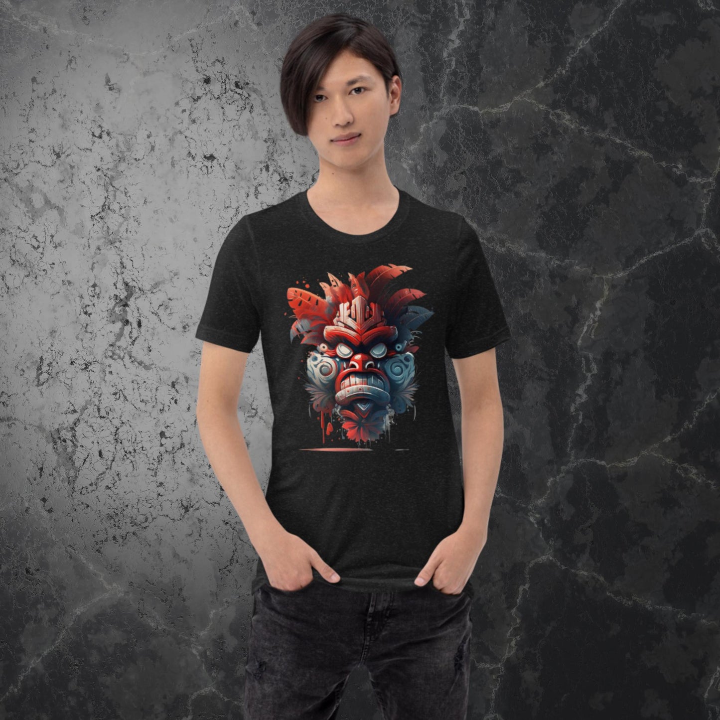 Unisex t-shirt Tribal Tiki