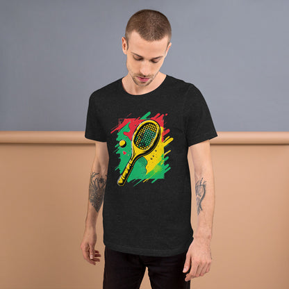 Unisex t-shirt Let's go Tennis