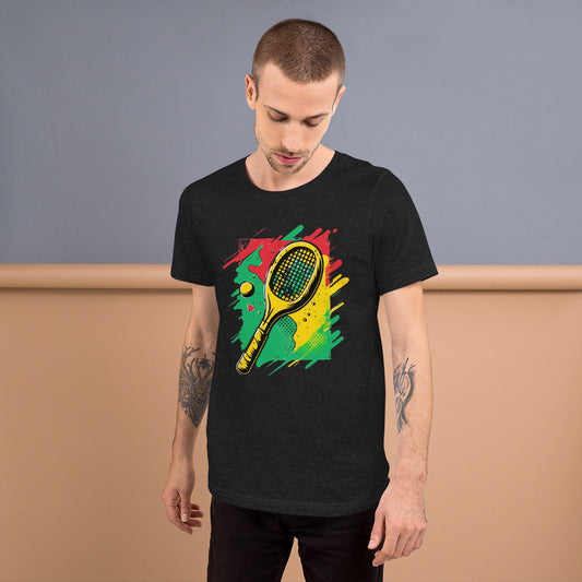 Unisex t-shirt Let's go Tennis