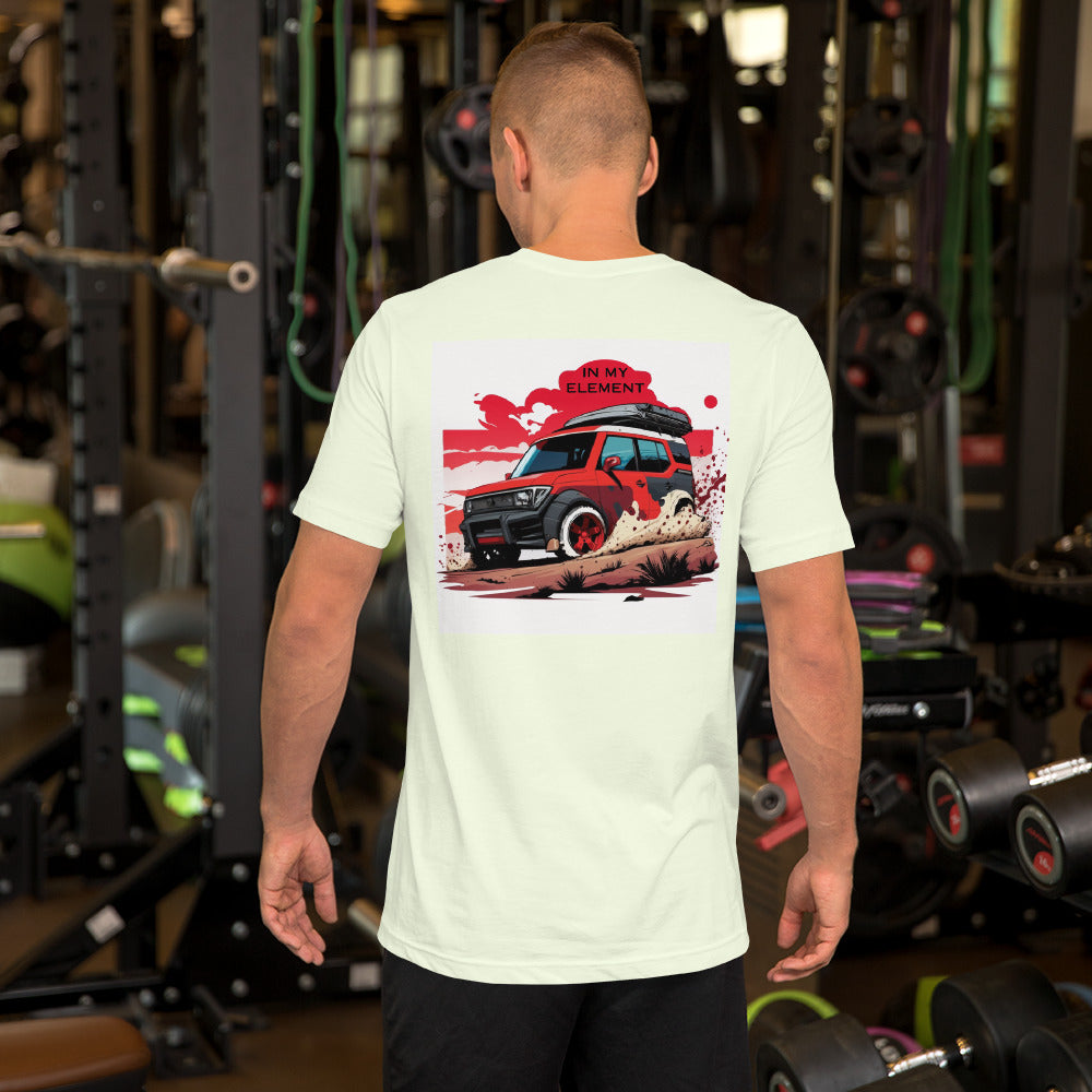 Unisex t-shirt Red In My Element