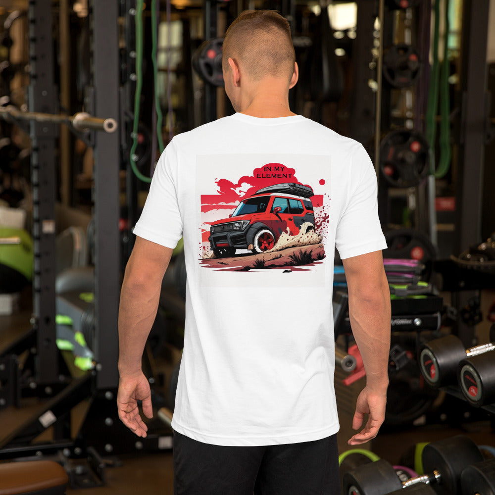 Unisex t-shirt Red In My Element